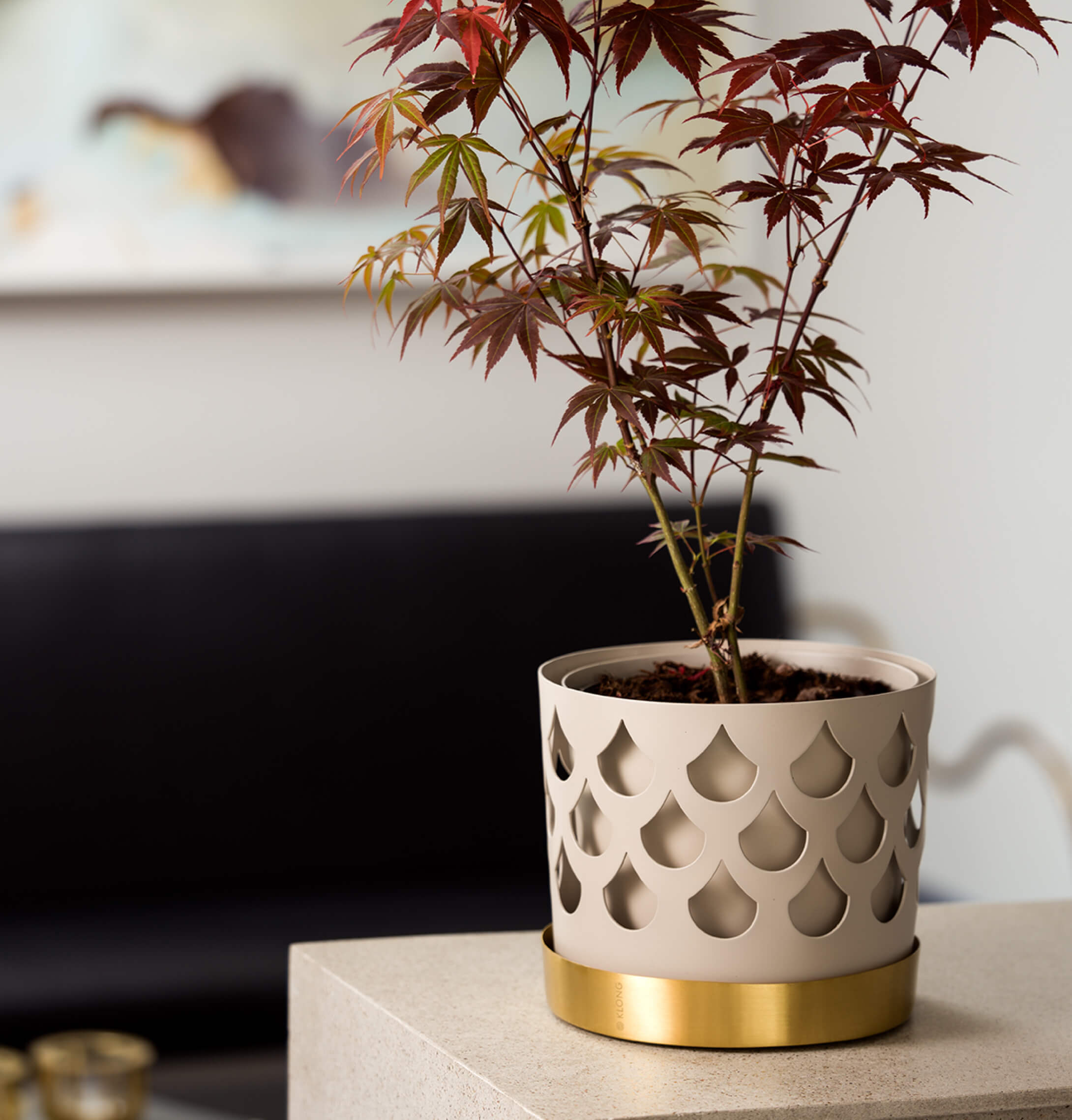 TRIO DROP FLOWER POT Medium