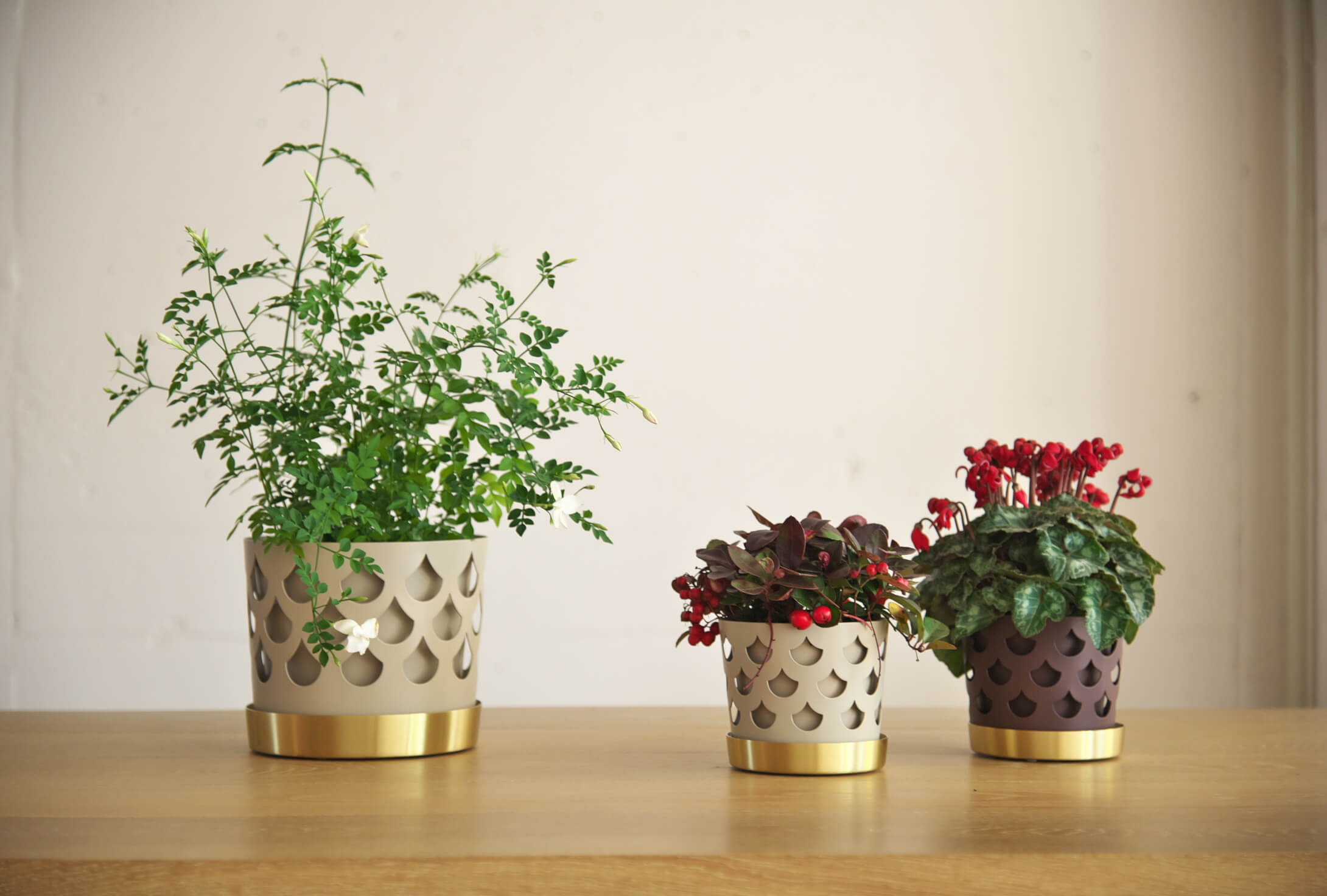 TRIO DROP FLOWER POT Medium