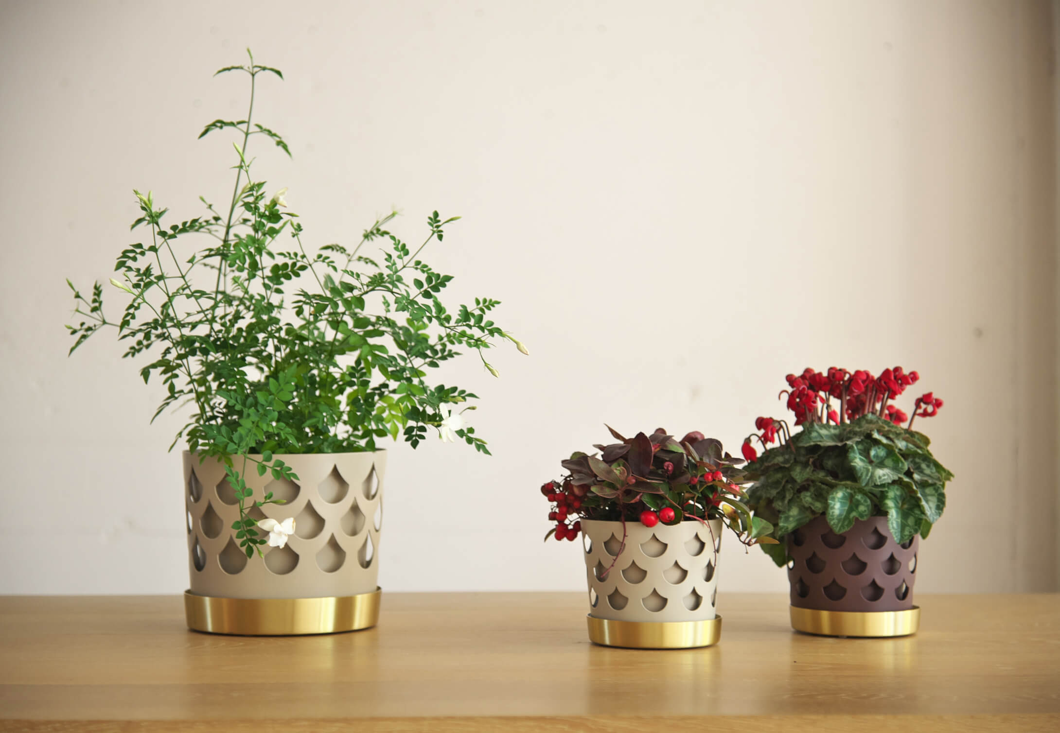 TRIO DROP FLOWER POT Small