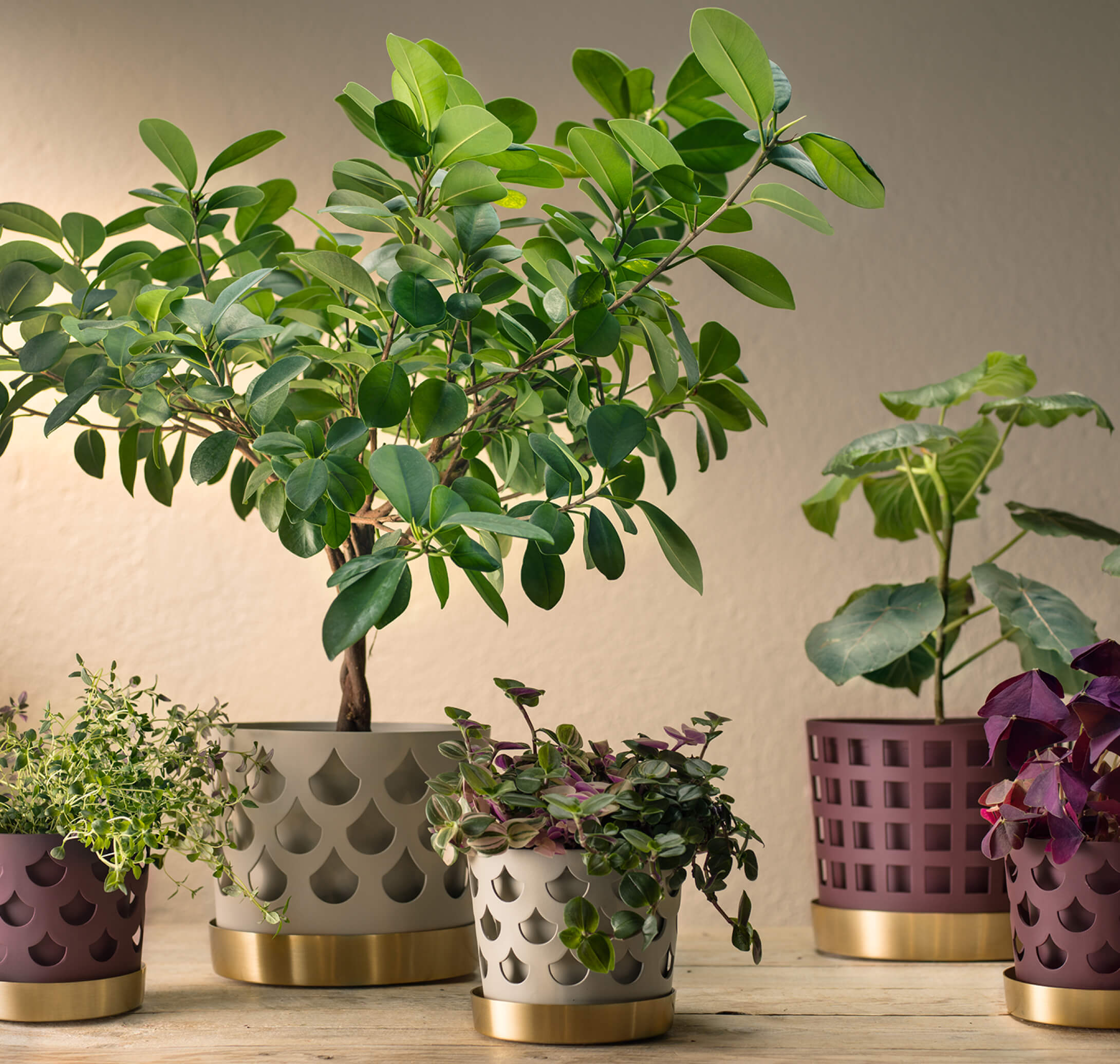 TRIO DROP FLOWER POT Small