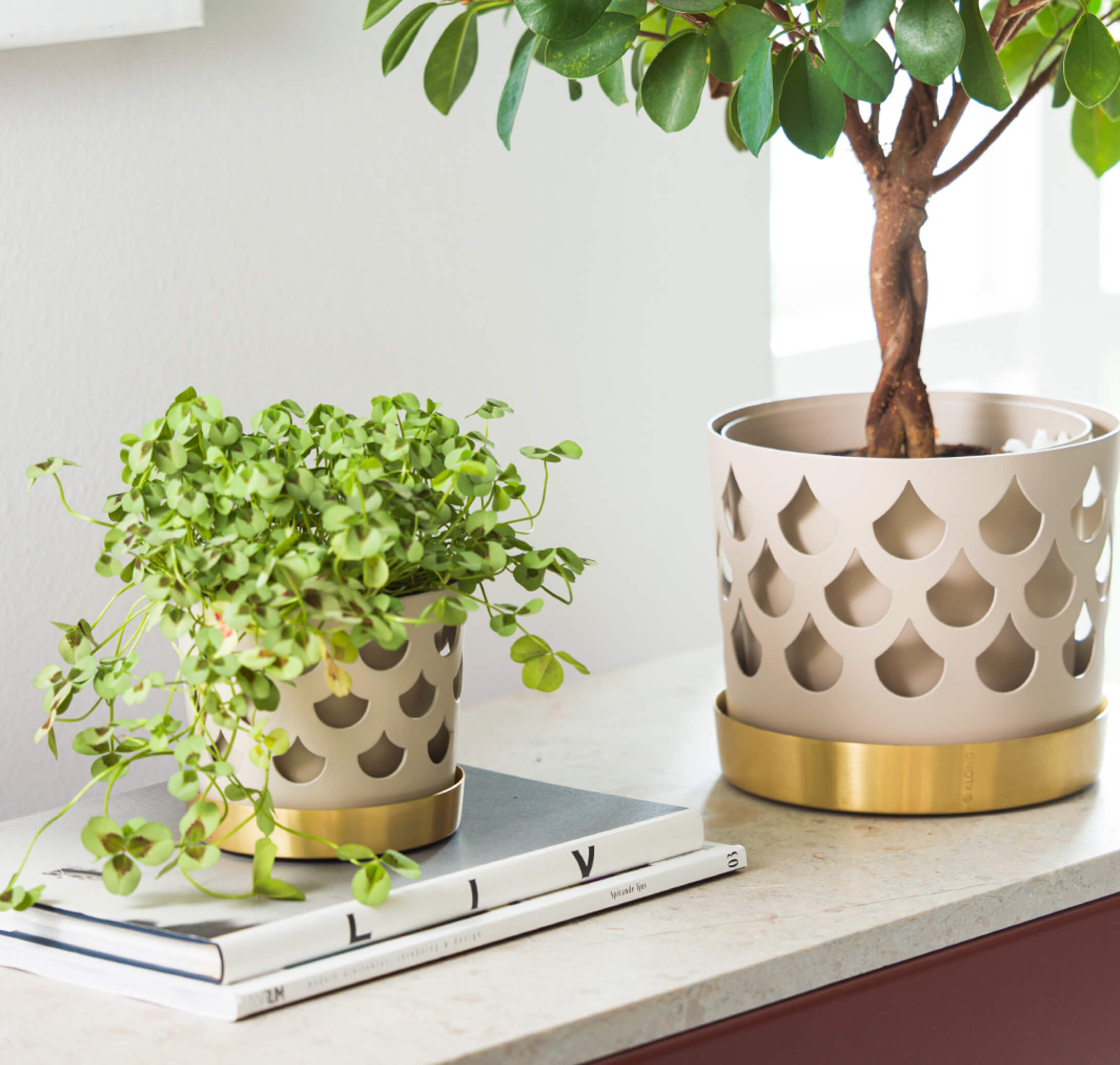 TRIO DROP FLOWER POT Small